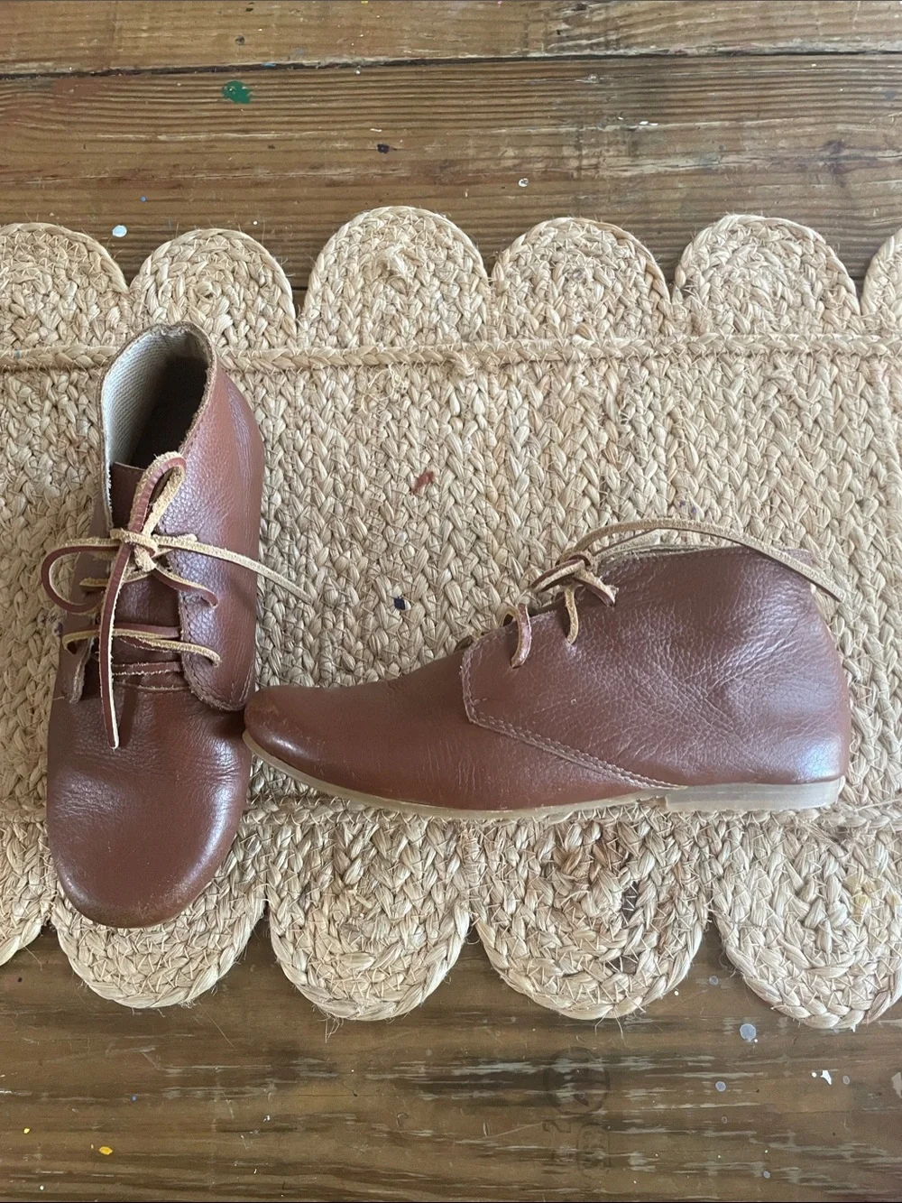 Adelisa and Co. girls leather  boots size 34